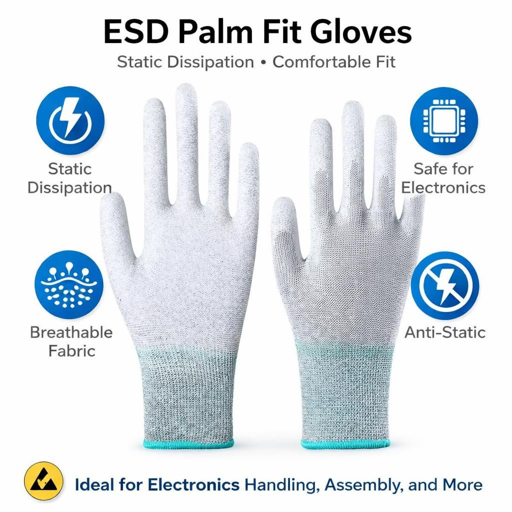 DISHIVA Palm Fit Gloves Image 3