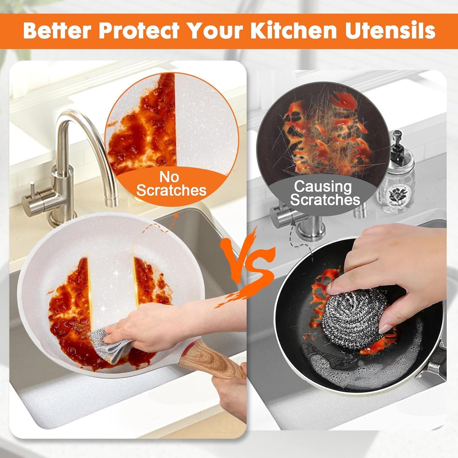 Reusable Kitchen Dish Wash Cloth