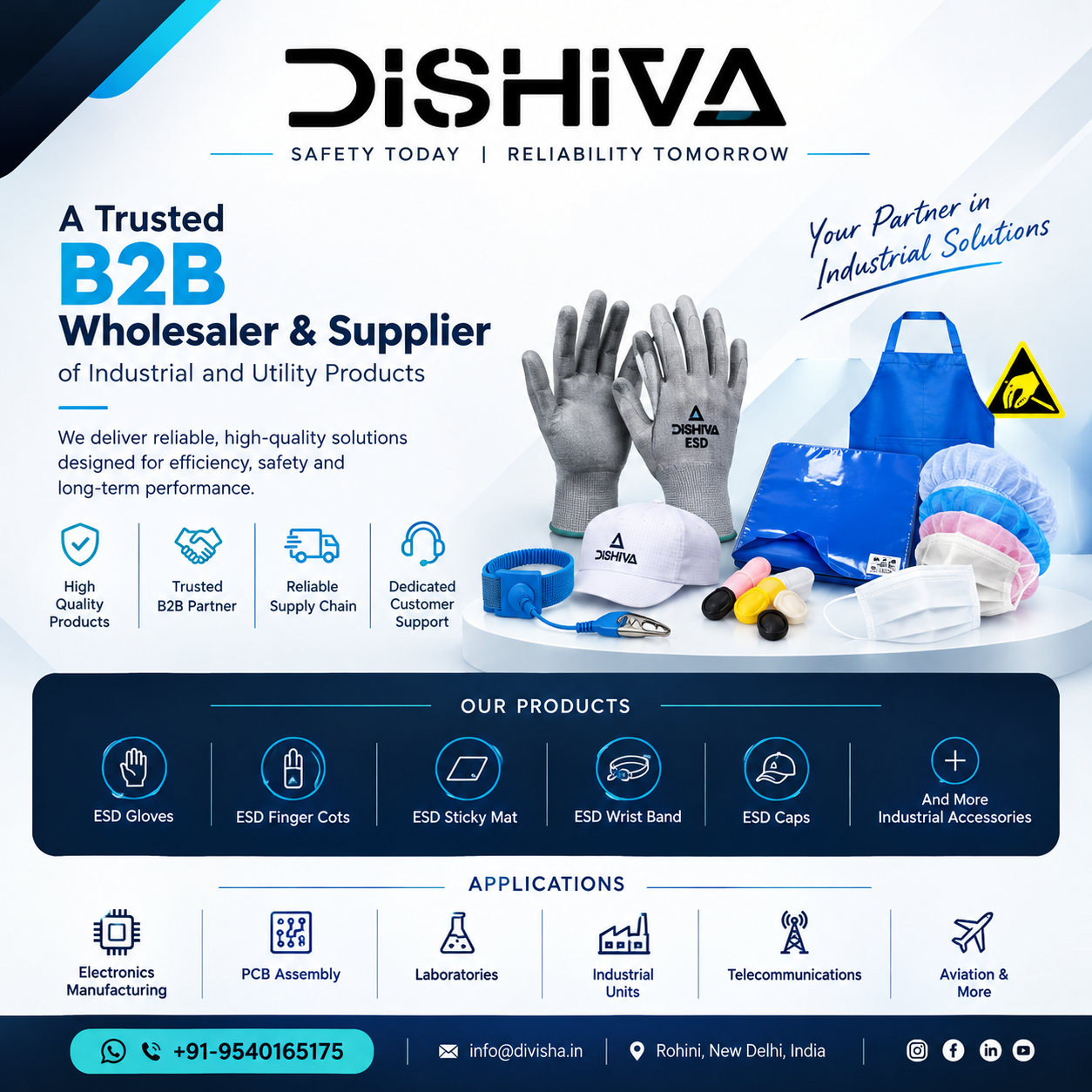 Dishiva Industrial and ESD Products