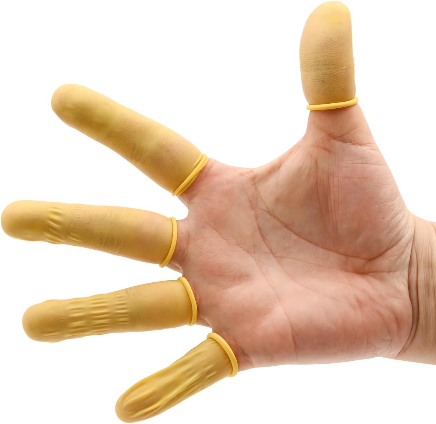 ESD Finger Cots Yellow Image 3