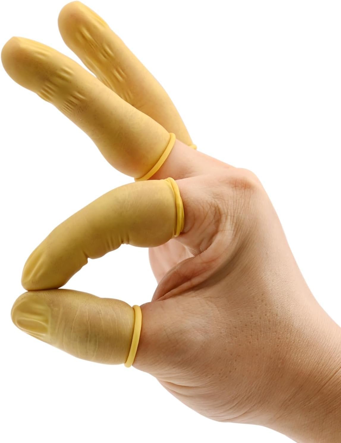 ESD Finger Cots Yellow Image 4